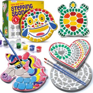 Stepping Stones Painting Kit – Unicorn Garden Craft for Kids